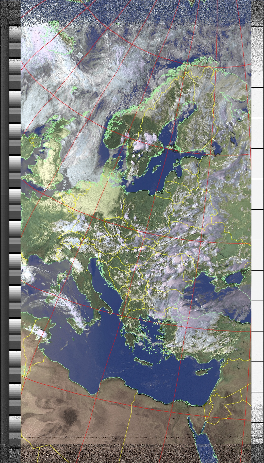 weather satellite photos with wxtoimg